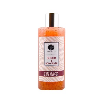 Gel de dus scrub cu cafea, Kabinett, 300 ml Gel de dus scrub cu cafea, Kabinett, 300 ml
