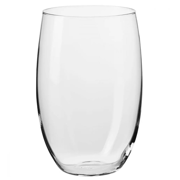Комплект чаши за вода и безалкохолни напитки krosno blended f68a575037001000, 6 броя, 370 мл, кристалин