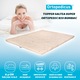 Topper Saltea Super Ortopedic, 6.5 cm, Bio Bumbac, 140 x 200 cm, Ortopedicus
