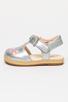 UGG, Sandale din piele ecologica cu varf acoperit Emmery UGG, Sandale din piele ecologica cu varf acoperit Emmery