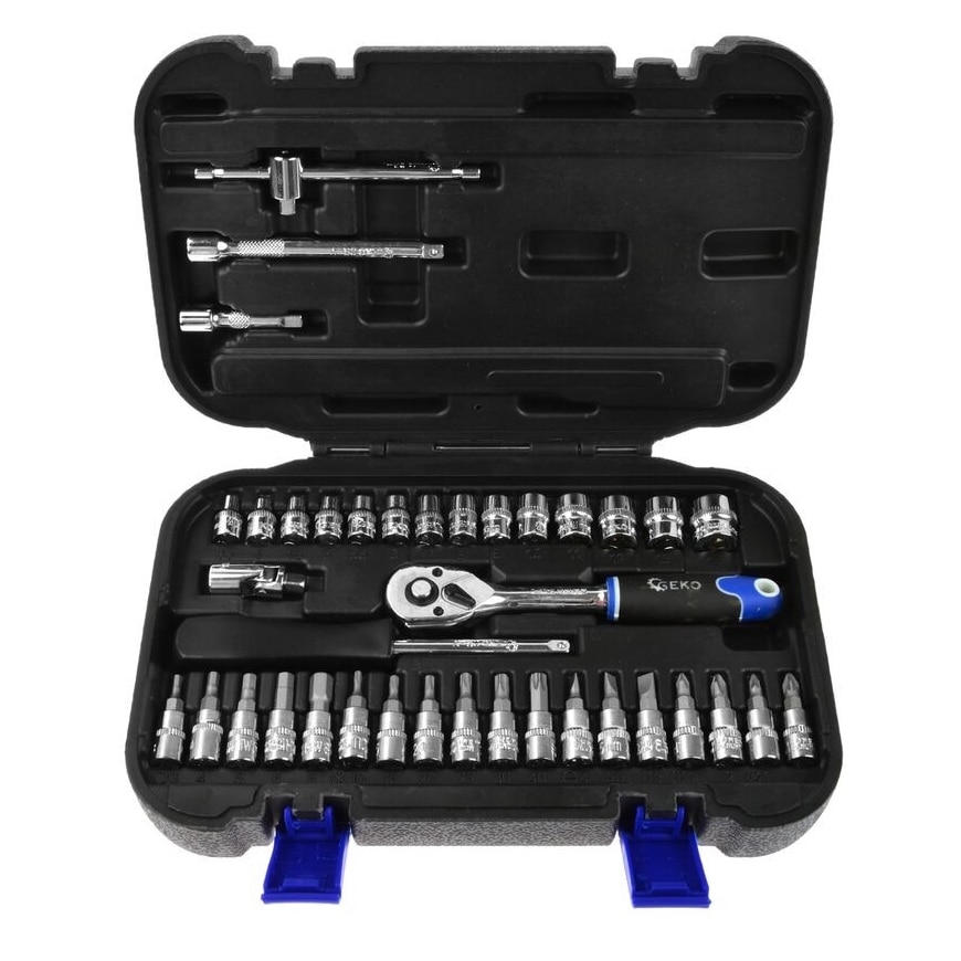 Set 38 chei tubulare Geko G10152, 1/4