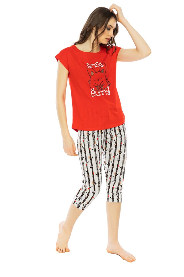 Pijamale dama Vienetta Small Bunny