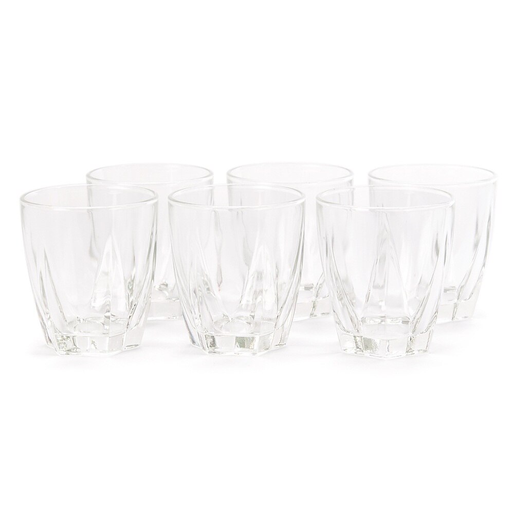 Set 6 pahare ALTOMDESIGN CORSIKA, 300 ml, Transparent