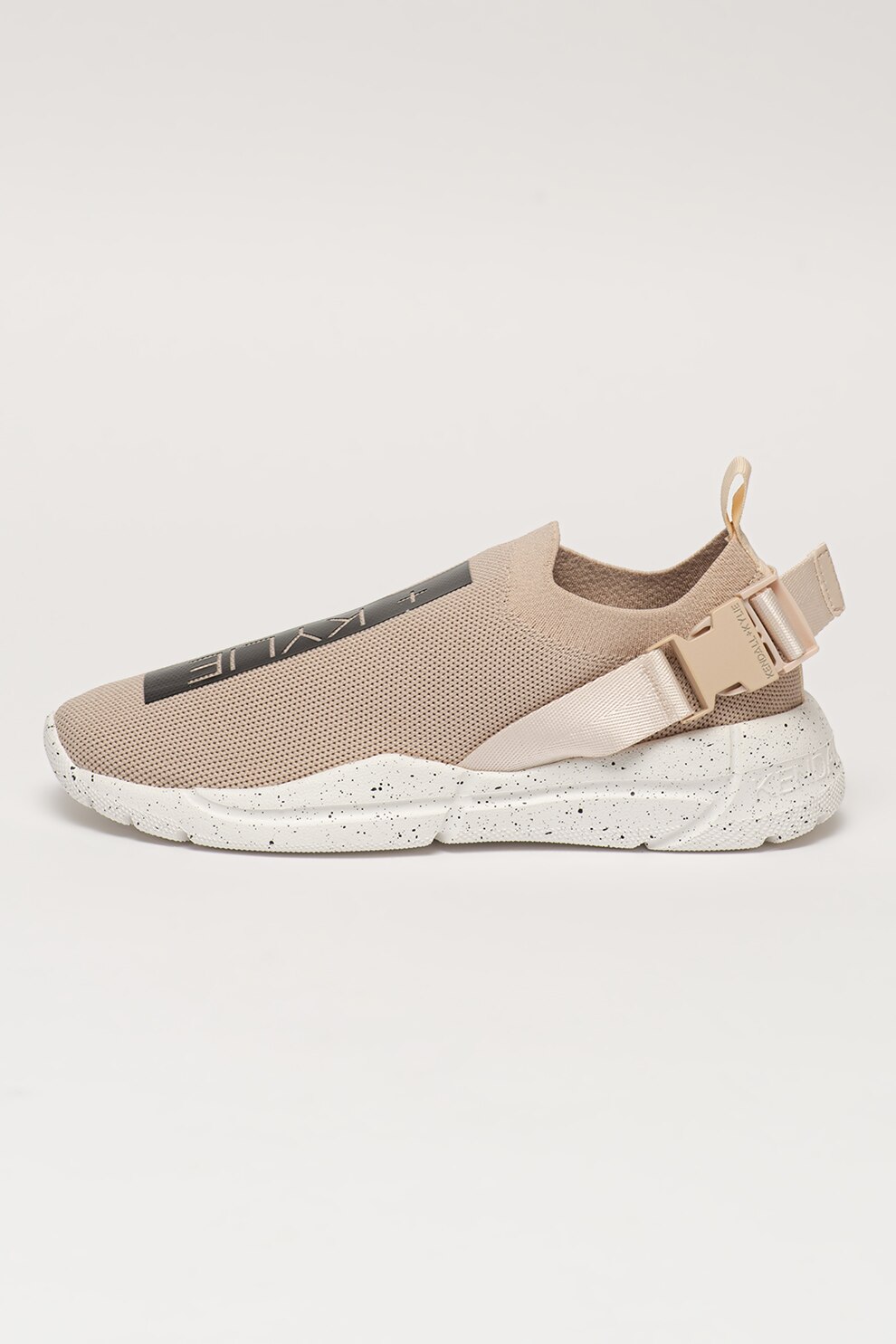 Kendall + Kylie, Pantofi sport slip-on din plasa tricotata Nya, Roz prafuit