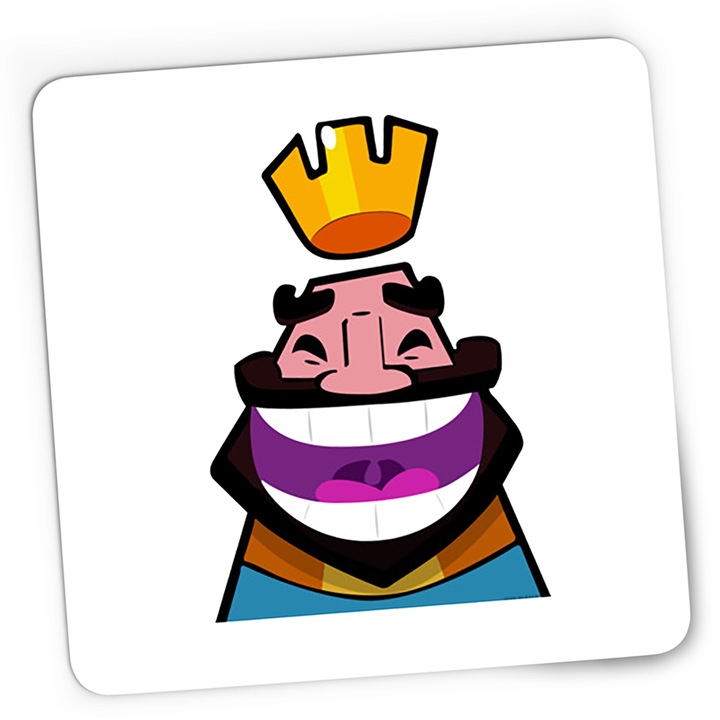 OEM King Clash Royale egérpad, 21x19 cm
