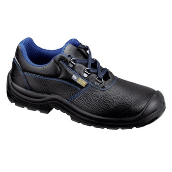 Pantofi de protectie Cindrel cu bombeu metalic, piele si textil, negru, S1P, marimea 42 Pantofi de protectie Cindrel cu bombeu metalic, piele si textil, negru, S1P, marimea 42