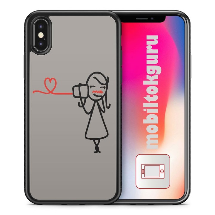 Sounds of Love Couple 122 Huawei P Smart 2021 TPU Удароустойчив калъф Калъф за телефон Защитен капак