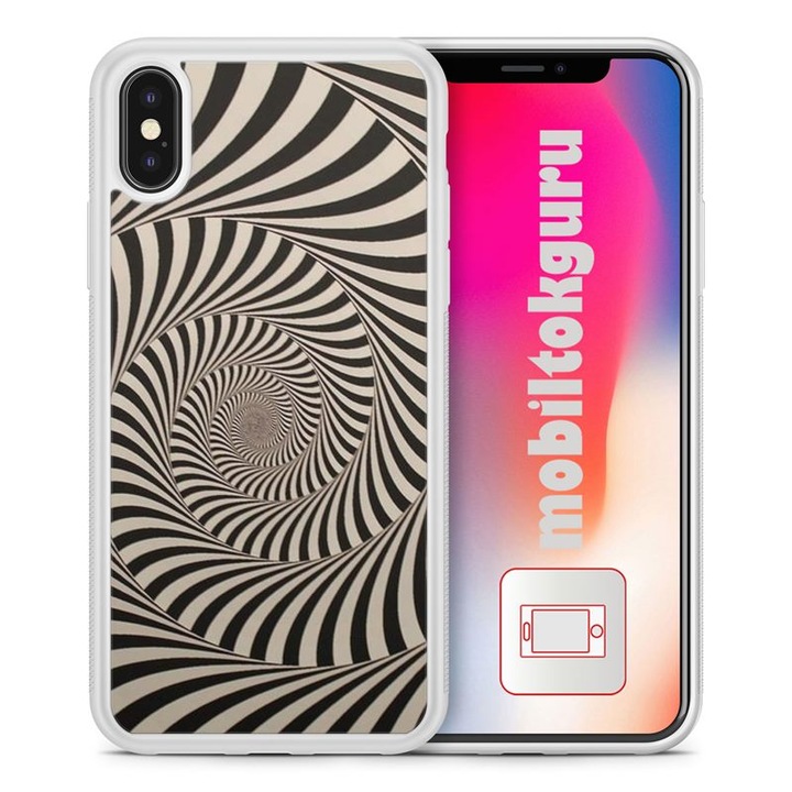 Absztrakt 2711 iPhone 5s TPU ütésálló tok telefontok védőtok