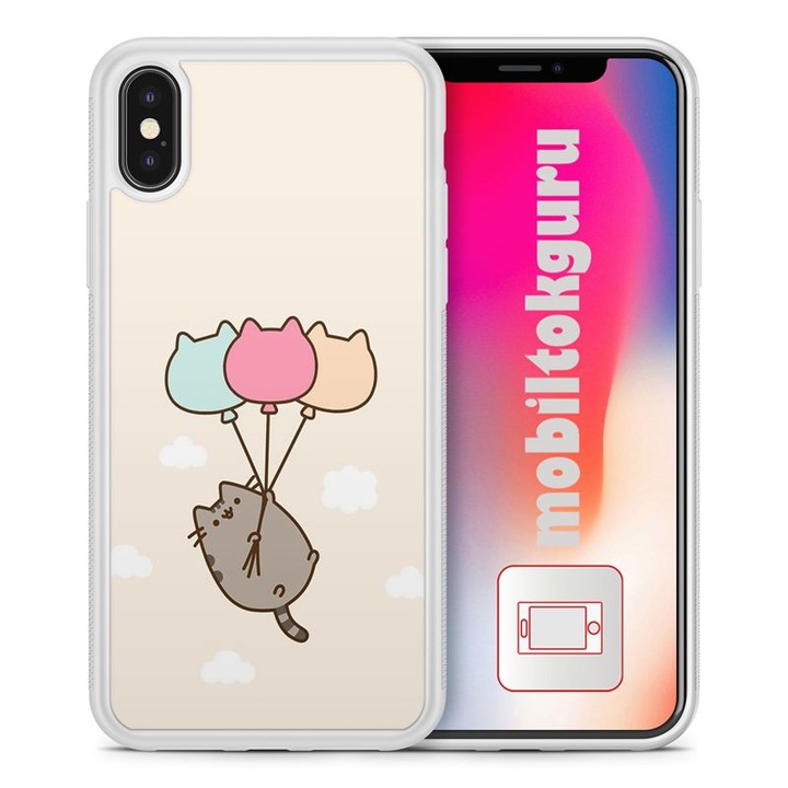 Aranyos cica 1911 iPhone 5s TPU ütésálló tok telefontok védőtok