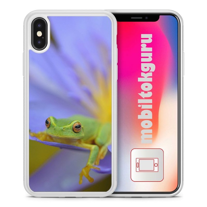 Broasca pe o floare 111 iPhone SE (2016) Husa TPU rezistenta la socuri Husa telefon Husa de protectie