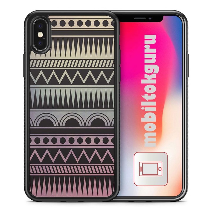 Azték minta 2022 iPhone 5s TPU ütésálló tok telefontok védőtok
