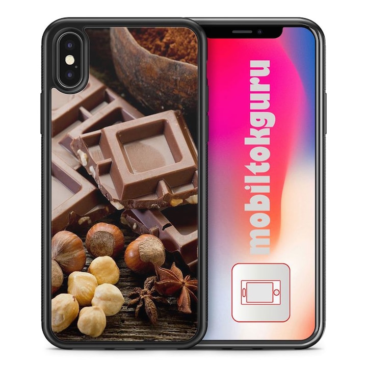 Csokoládé 1822 iPhone 5s TPU ütésálló tok telefontok védőtok