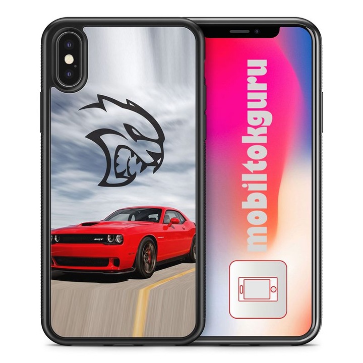 Dodge Challenger SRT Hellcat 322 Samsung Galaxy S8 Plus TPU удароустойчив калъф Калъф за телефон Защитен капак