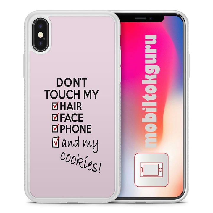 Nu atingeti telefonul meu 111 iPhone SE (2016) husa TPU rezistenta la socuri husa de protectie