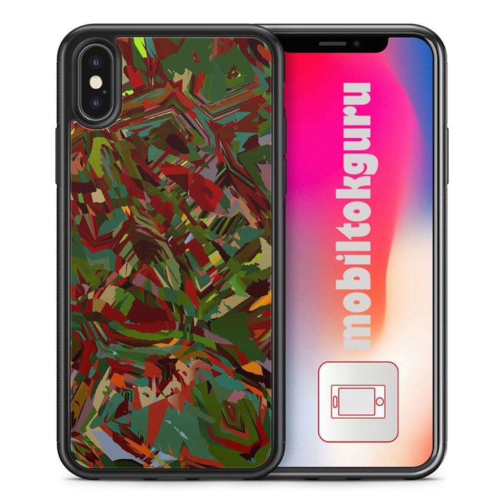 Absztrakt művészet 4422 iPhone 5s TPU ütésálló tok telefontok védőtok