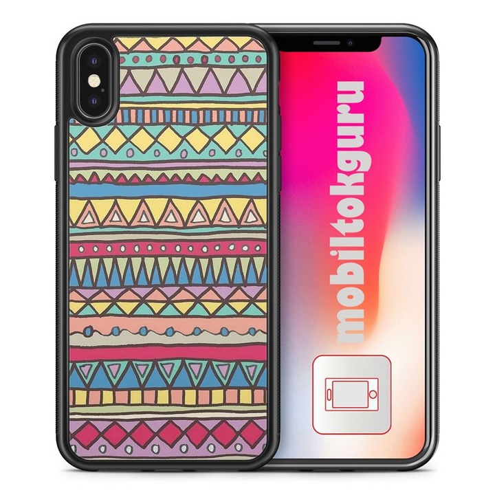 Azték minta 2222 iPhone 5s TPU ütésálló tok telefontok védőtok