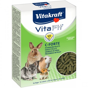Vitamine pentru rozatoare Vitakraft Vitafit C-Forte 100G Vitamine pentru rozatoare Vitakraft Vitafit C-Forte 100G