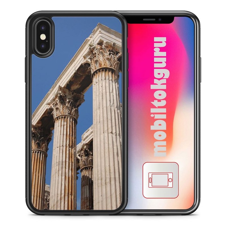Greek Architecture 9022 iPhone 8 TPU Shockproof Case Husa telefon Husa protectoare