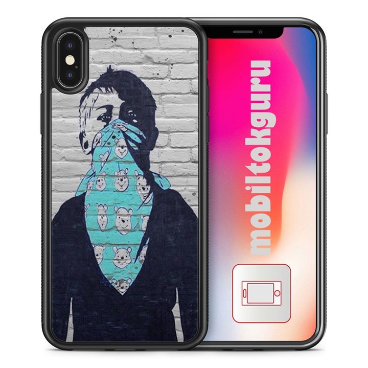 Graffiti 13422 iPhone 5s TPU ütésálló tok telefontok védőtok