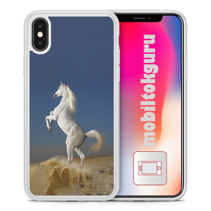 White horse 11 iPhone SE (2016) Husa TPU rezistenta la socuri Husa telefon Husa de protectie