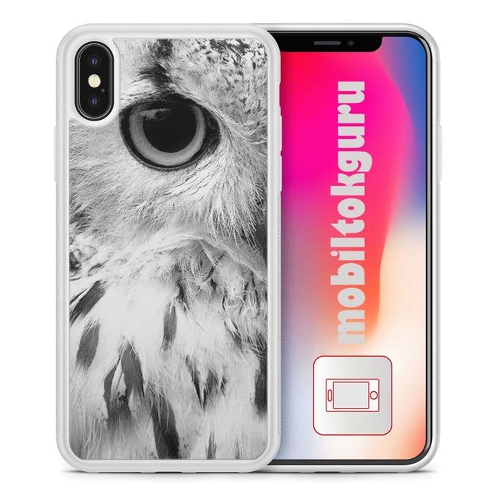 Bufnita alba neagra 2011 iPhone SE (2016) Husa TPU antisoc Husa pentru telefon Husa de protectie