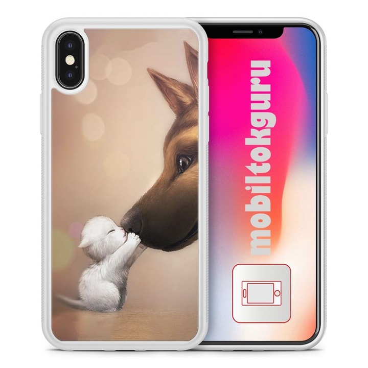 Dog Cat 11 iPhone 11 Pro Max Husa TPU rezistenta la socuri Husa de protectie pentru telefon