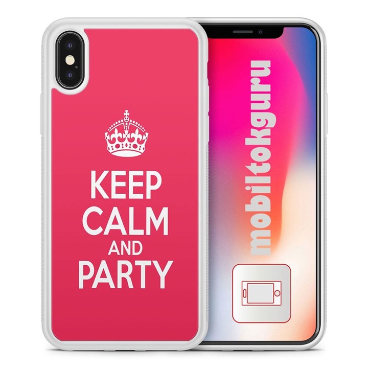 Keep Calm and Party 111 iPhone SE (2016) Husa TPU rezistenta la socuri Husa de protectie pentru telefon