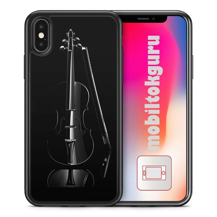 Violin 522 iPhone XS Max TPU husa rezistenta la socuri husa telefon husa de protectie