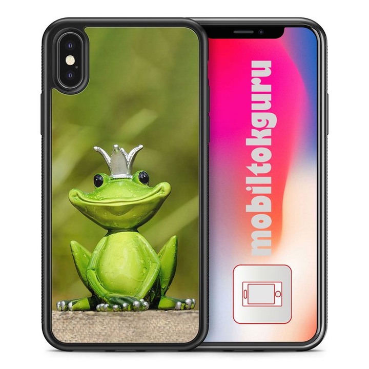 Béka király 22 iPhone 5s TPU ütésálló tok telefontok védőtok