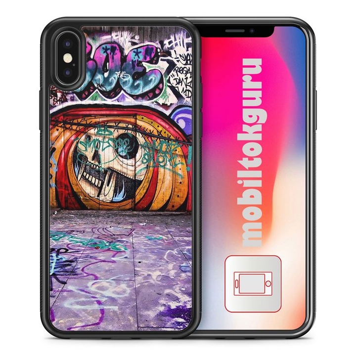 Graffiti 2522 Huawei Y6 2019 Husa TPU Anti-Soc Husa Telefon Husa Protectie