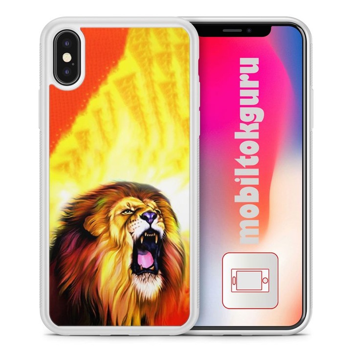 Lion 12111 iPhone SE (2016) Husa TPU rezistenta la socuri Husa telefon Husa de protectie