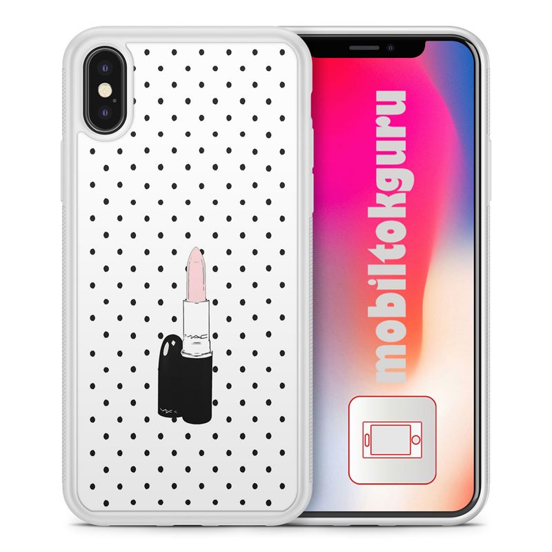 Husa telefon Rhode cu ruj, silicon, roz, set pentru iPhone 13 Pro