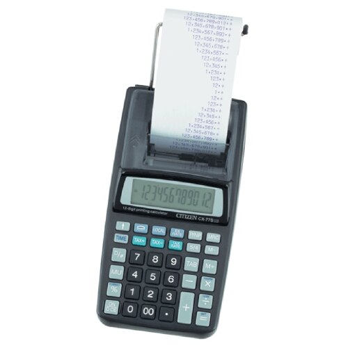 Calculator cu banda Citizen CX-77BIII, 12digit