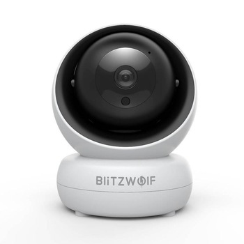 Camera de supraveghere smart BlitzWolf BW-SHC2 Full HD, Interior, Control Wi-Fi, Senzor miscare, Compatibila cu iOS si Android Camera de supraveghere smart BlitzWolf BW-SHC2 Full HD, Interior, Control Wi-Fi, Senzor miscare, Compatibila cu iOS si Android