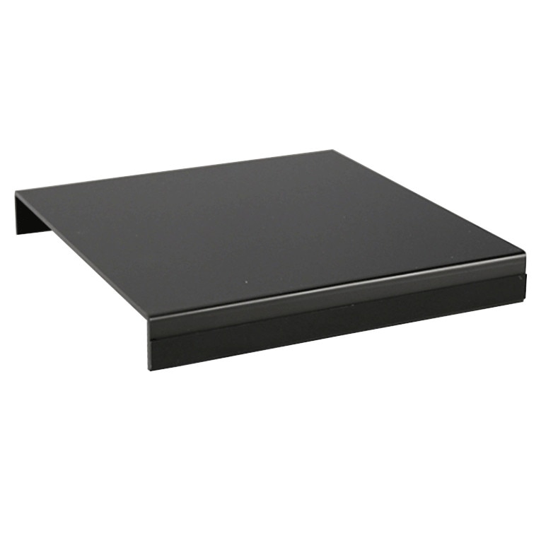 Suport acrilic expunere bufet RAKI 29x29x4cm negru