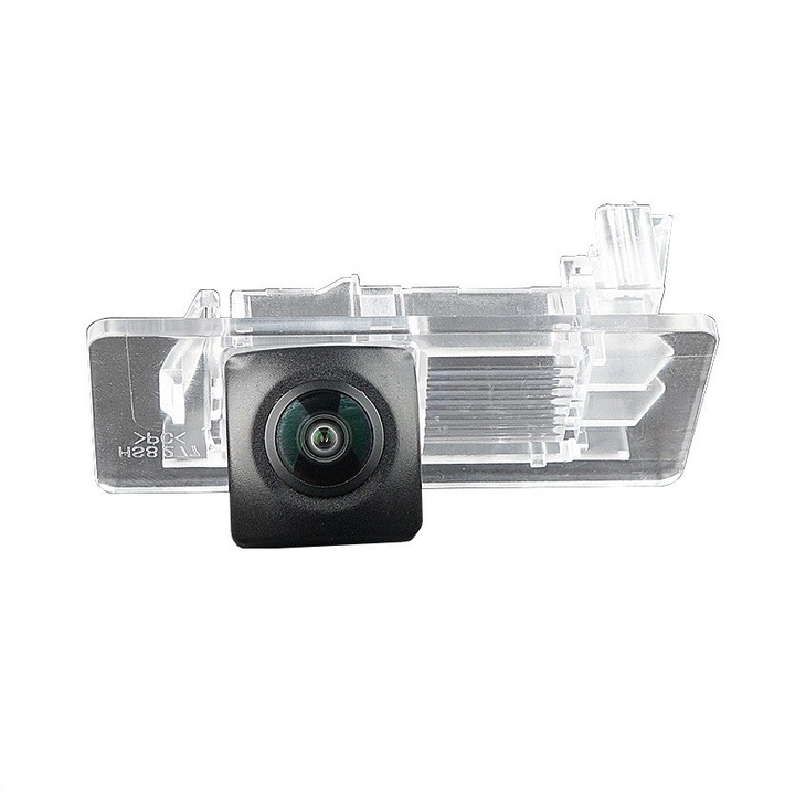 Camera marsarier HD, unghi 170 grade cu StarLight Night Vision pentru Passat B6, B7 Variant, Golf 6 Variant, Golf 7 Variant, Sharan, Touran, Touareg, Jetta, Polo V - FA8277-W