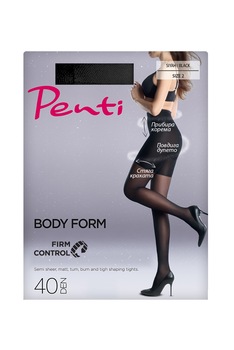 Dres dama Siluet Body Form, Penti, 40 DEN, negru Dres dama Siluet Body Form, Penti, 40 DEN, negru