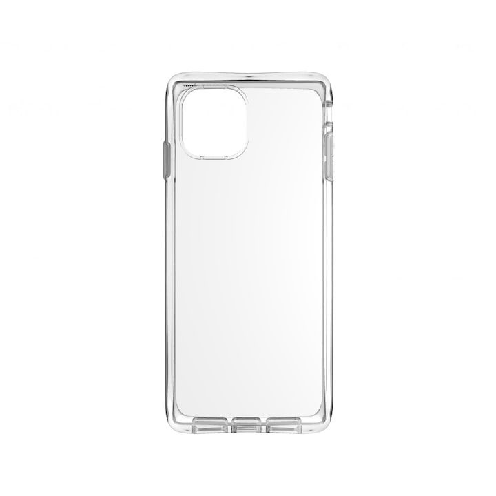 Cellect vékony gumi/szilikon tok iPhone 12/12 Pro készülékhez, átlátszó