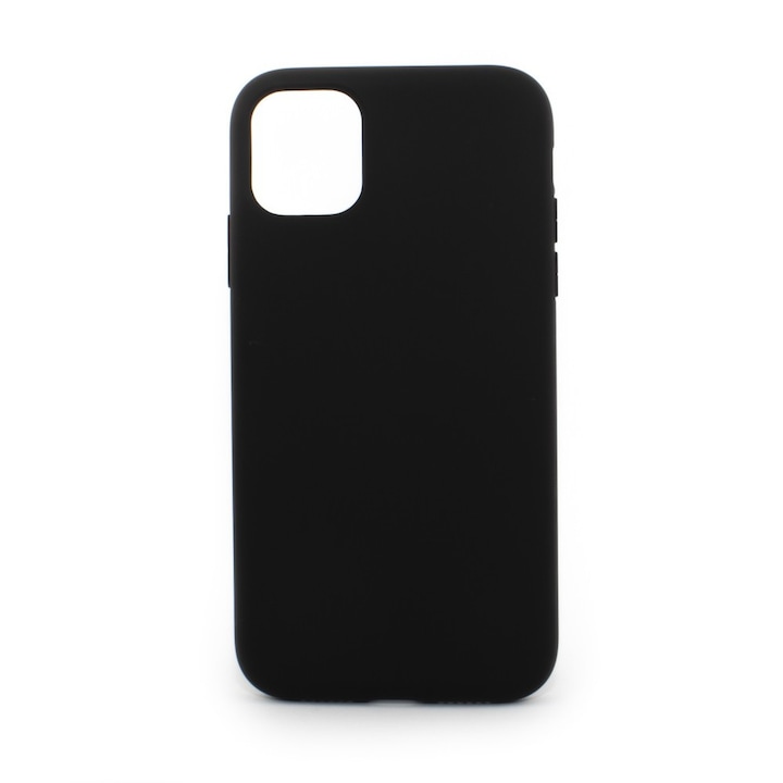 Cellect Premium gumi/szilikon tok iPhone 12 Mini készülékhez, fekete