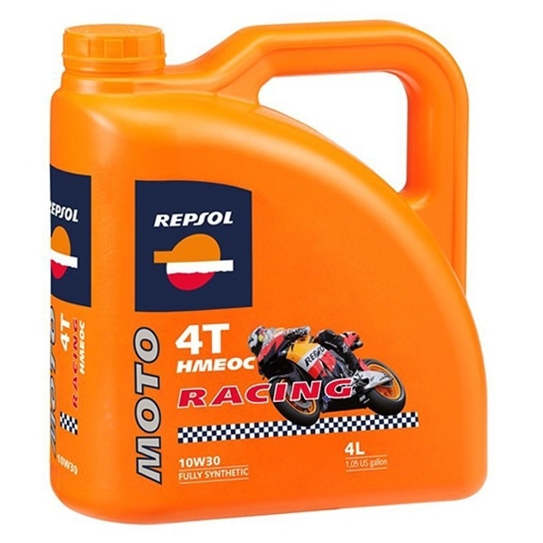 Ulei moto Racing HMEOC 4T 10W30 4L, Repsol