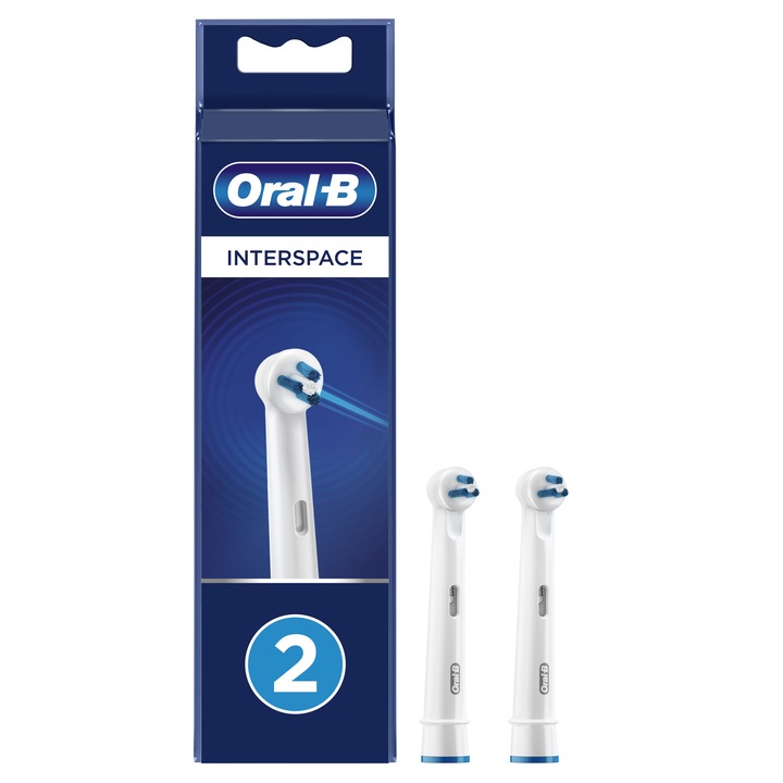 Резерви за електрическа четка за зъби Oral-B Interspace, 2 броя
