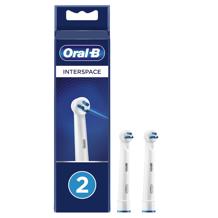 Oral-B Interspace Elektromos fogkefe fej, 2 db