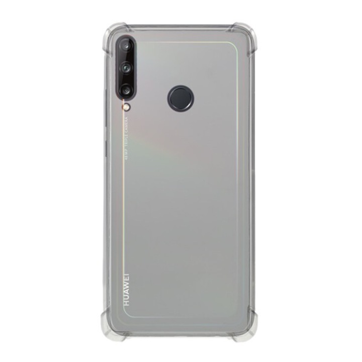 Roar jelly armor szilikon mobiltelefon tok, ütésállóság, légpárnás sarok, átlátszó, kompatibilis: Huawei P40 Lite E / Y7p