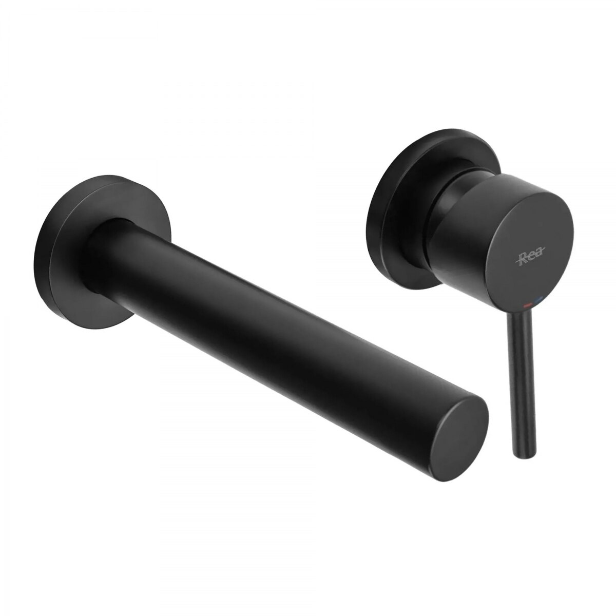 Baterie lavoar Tess, incastrat in perete, negru