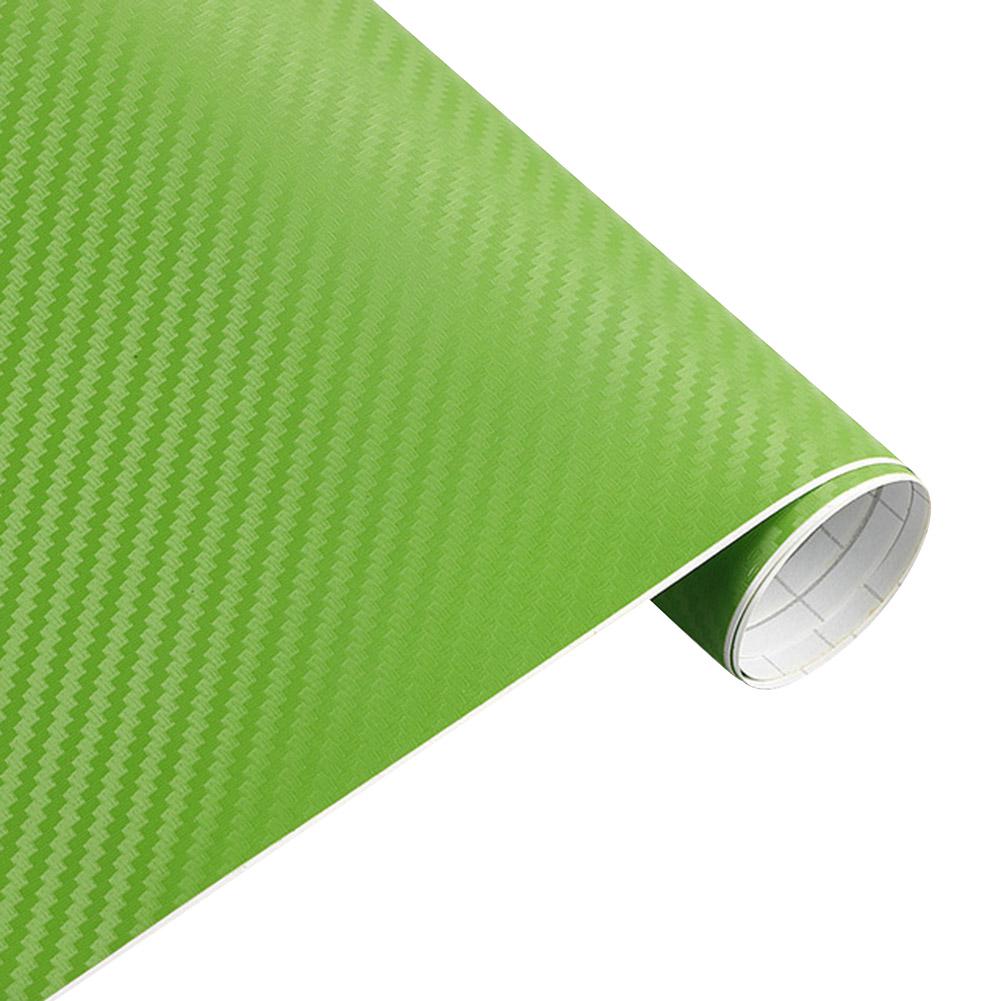 Folie autocolant Carbon 3D Verde ,textura iesita in relief, 127 x 200 cm 