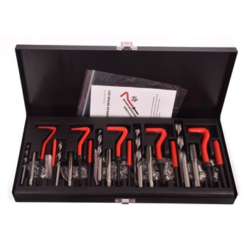 Set pentru reparat filete Technic SK2020, trusa 131 piese, M5 M6 M8 M10 M12 Set pentru reparat filete Technic SK2020, trusa 131 piese, M5 M6 M8 M10 M12