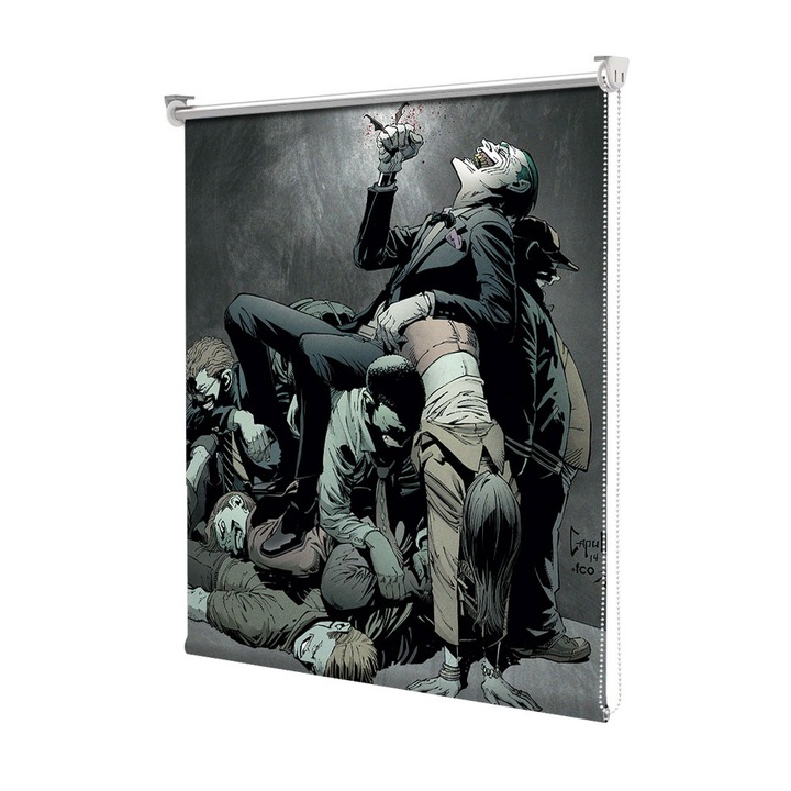 Roleta Art Shade tip Jaluzea cu Rulou si sistem inclus, Art Star, Joker si alti oameni, Animatii, Decoratiuni, Latime 95 cm x Inaltime 130 cm