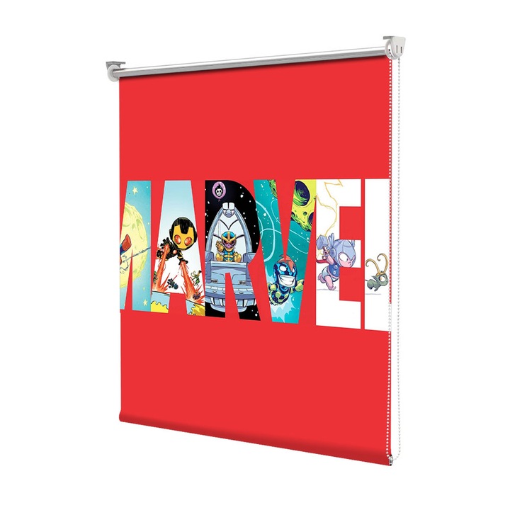 Roleta Art Shade tip Jaluzea cu Rulou si sistem inclus, Art Star, Marvel animatie copii, Animatii, Decoratiuni, Latime 75 cm x Inaltime 130 cm