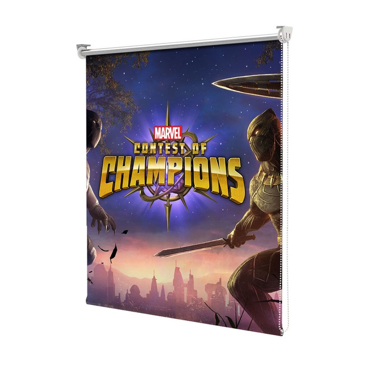 Roleta Art Shade tip Jaluzea cu Rulou si sistem inclus, Art Star, Marvel Contest of Champions, Animatii, Decoratiuni, Latime 95 cm x Inaltime 130 cm