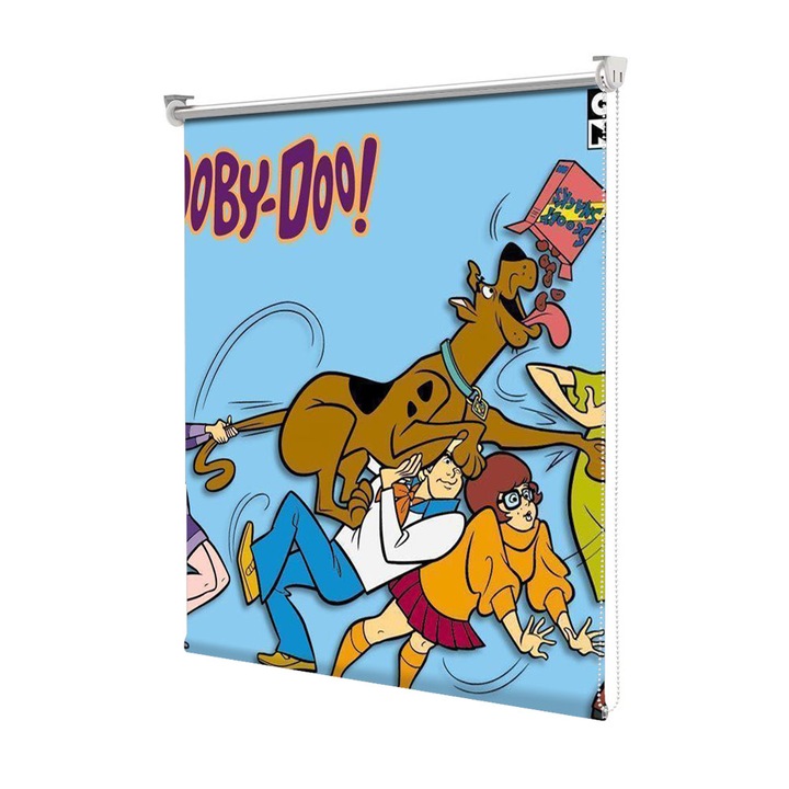 Roleta Art Shade tip Jaluzea cu Rulou si sistem inclus, Art Star, Scooby Doo Scooby Snacks, Animatii, Decoratiuni, Latime 65 cm x Inaltime 190 cm